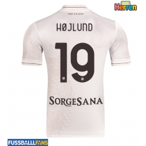 SSC Napoli Rasmus Hojlund #19 Auswärtstrikot 2025-26 Kurzarm